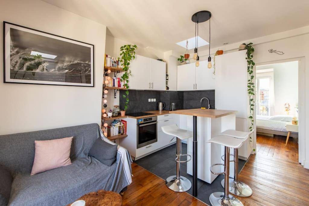 Secretan - Charmant Au Pied Des Buttes Chaumont Apartment